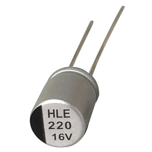 HLE Capacità elettrolitica di piccole dimensioni e ad alta frequenza. HLE Capacità elettrolitica di piccole dimensioni e ad alta frequenza.